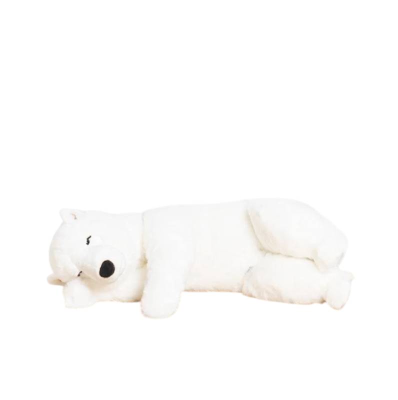 Ours Lucien Dormeur Blanc 95 cm