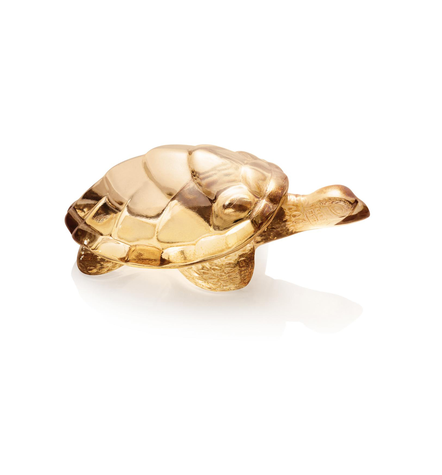 Caroline Turtle Sculpture Gold Luster