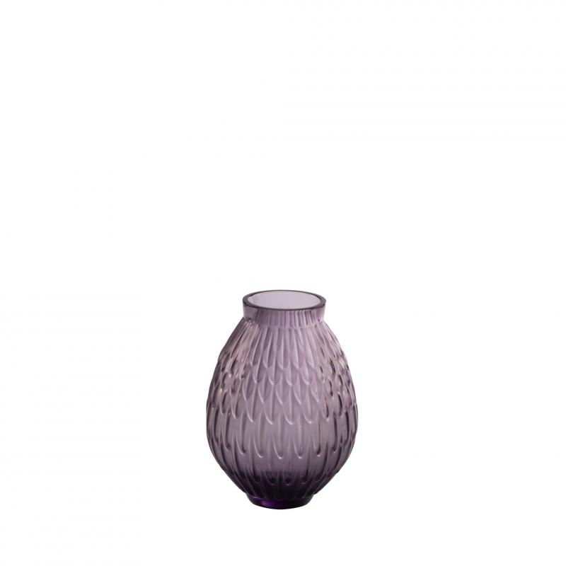 Vase Plumes PM Violet Crepuscule