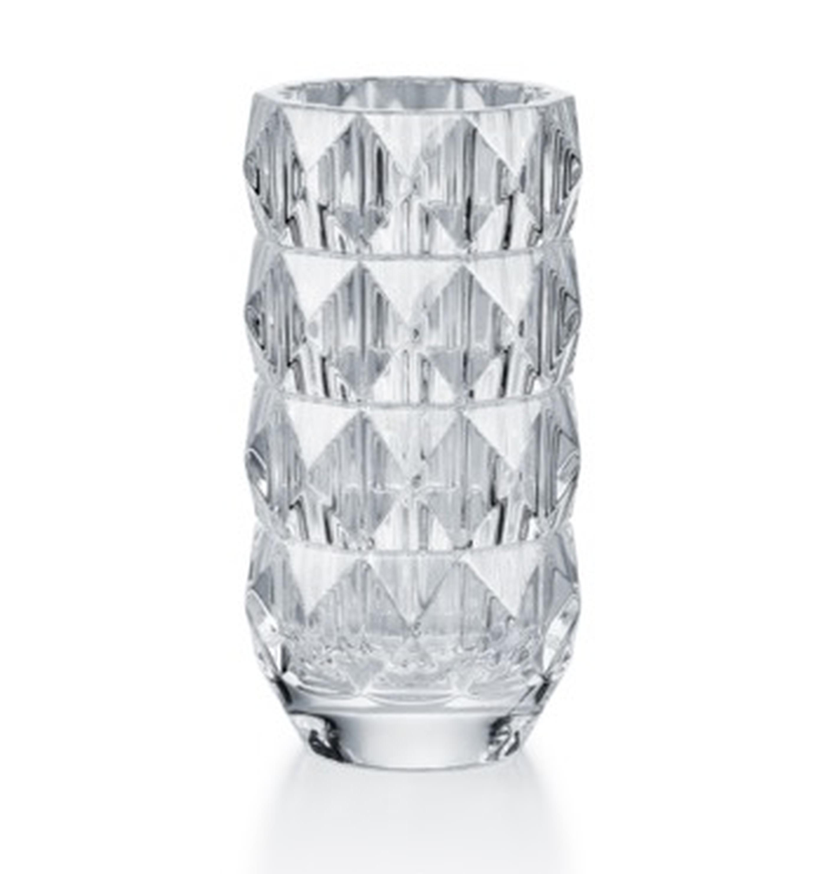 Louxor Vase Round Clear Small