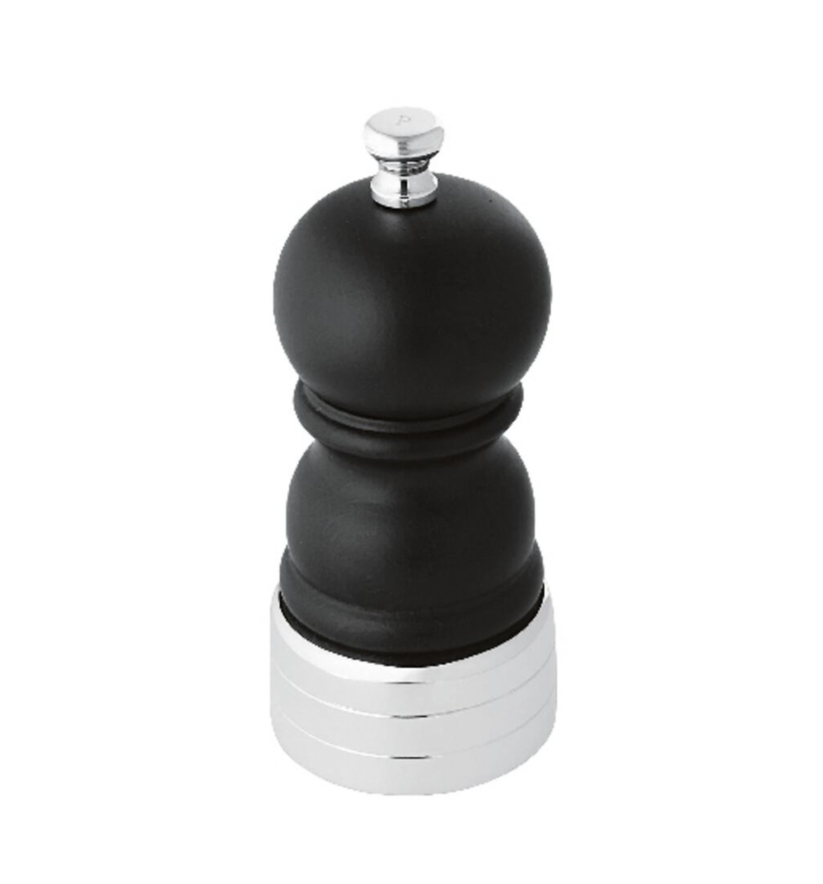 Rencontre Silver-Plated Wooden Pepper Mill