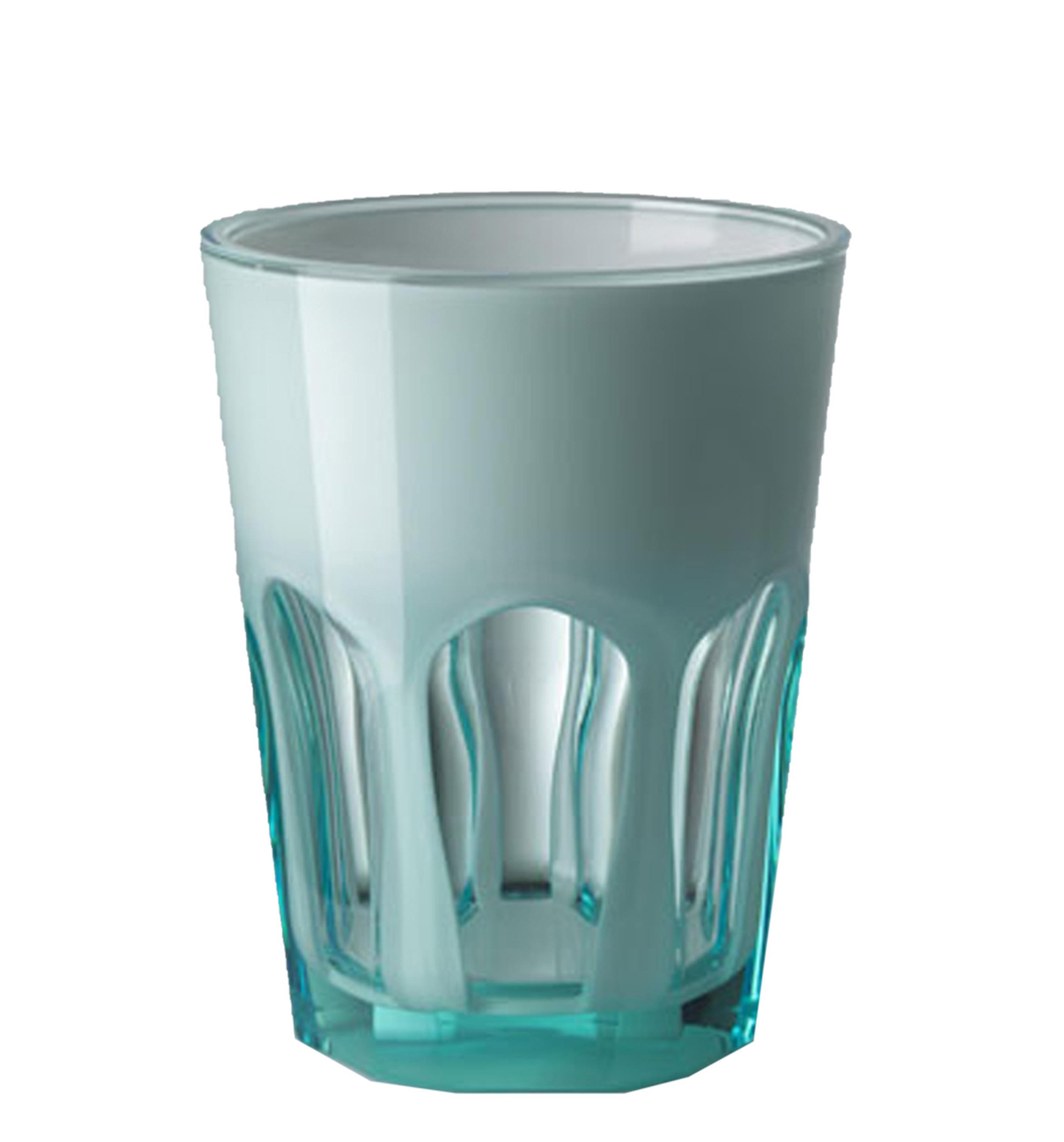 Double Face Tumbler Light Blue Set of 6