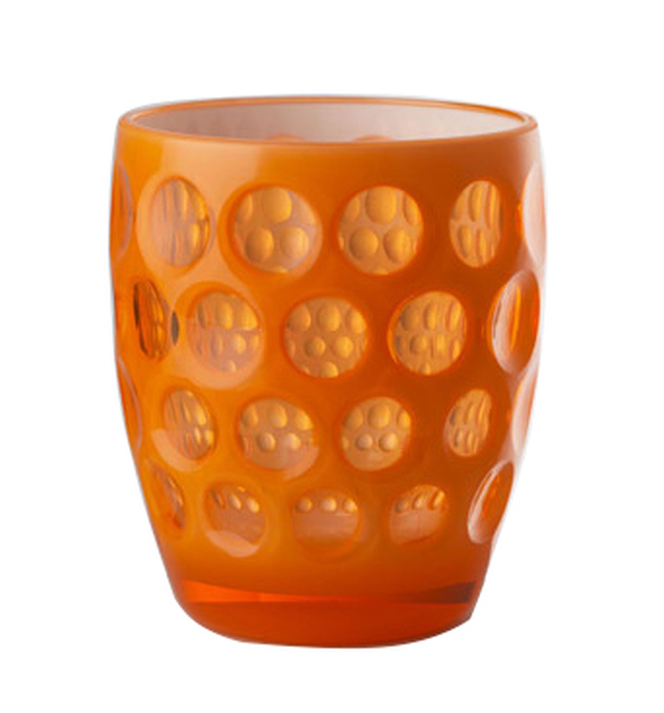 Tumbler Lente Fluo Orange Set of 6