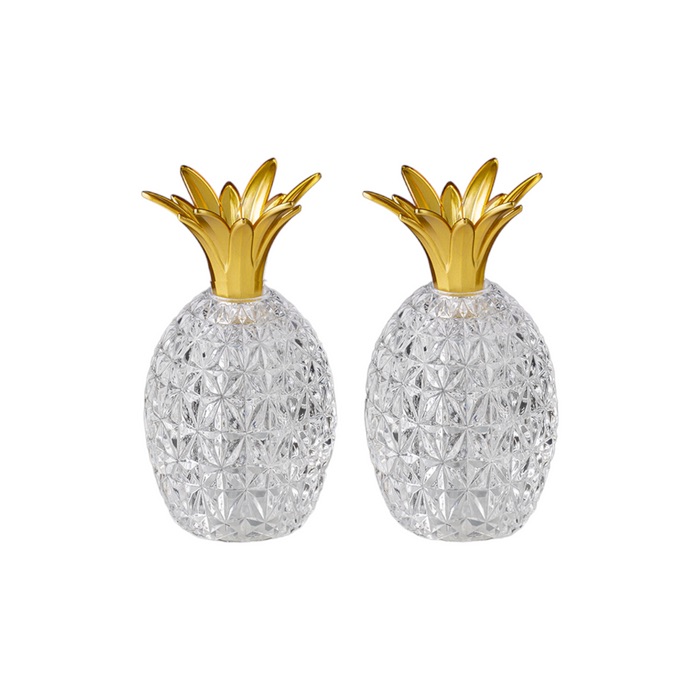 Caterina & Vittoria salt and pepper set clear