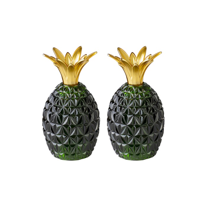 Caterina & Vittoria salt and pepper set green