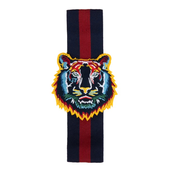 Lunchbox Elastic Tiger Navy