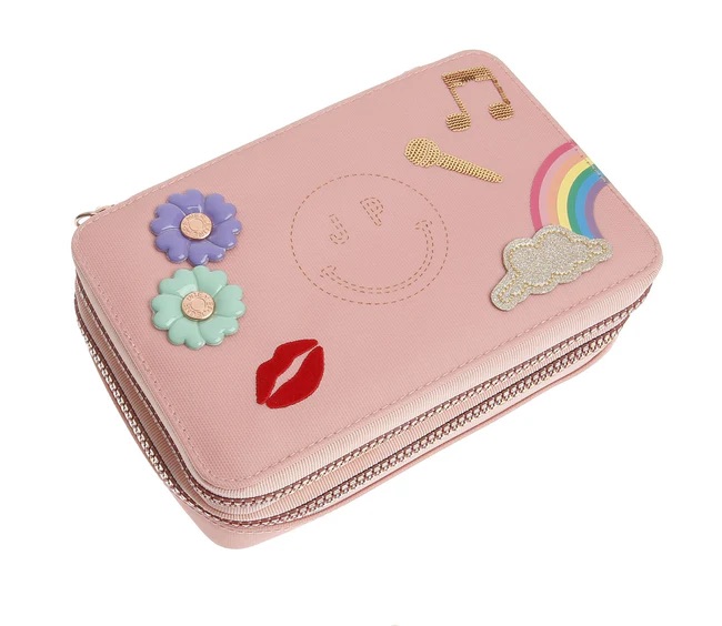 Pencil Box Filled Lady Gadget Pink