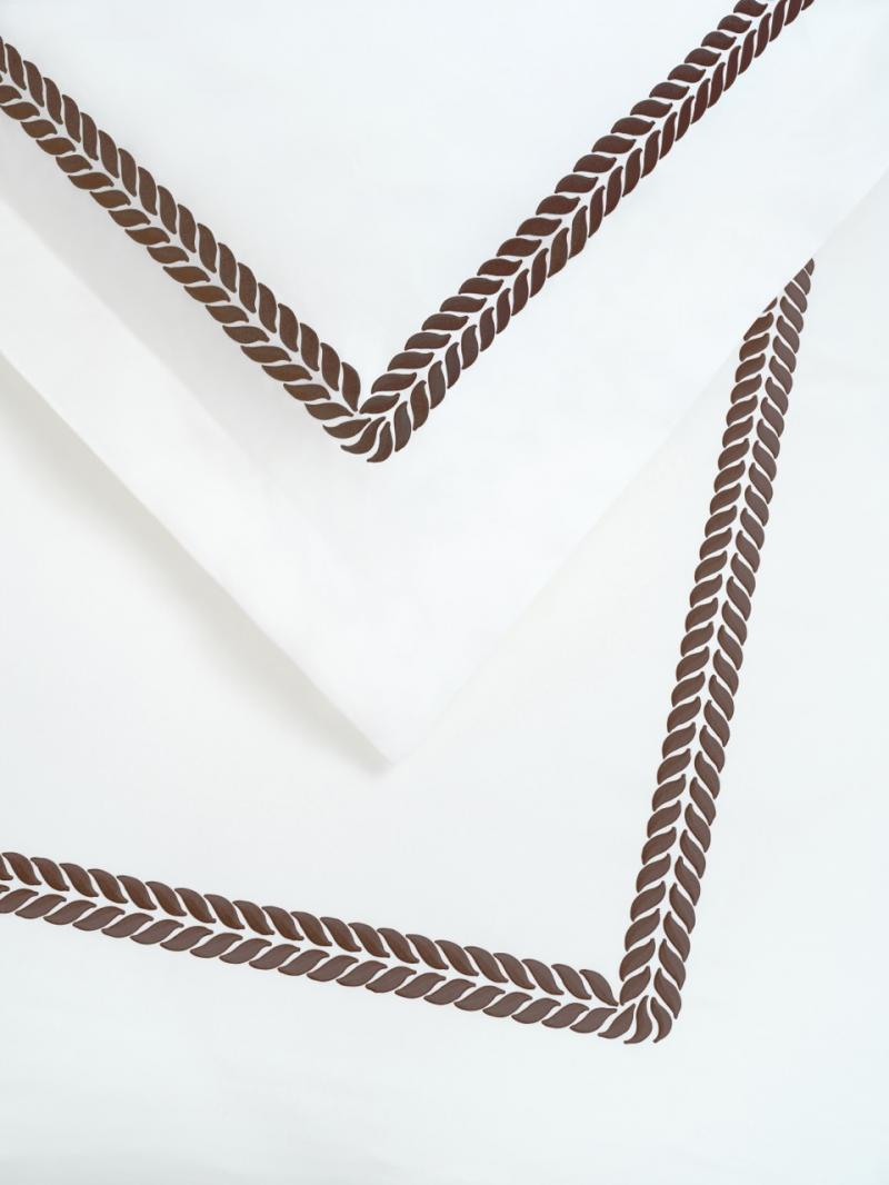 OCEANA - BED LINEN SET - 600 TC - Brown - 160 Image