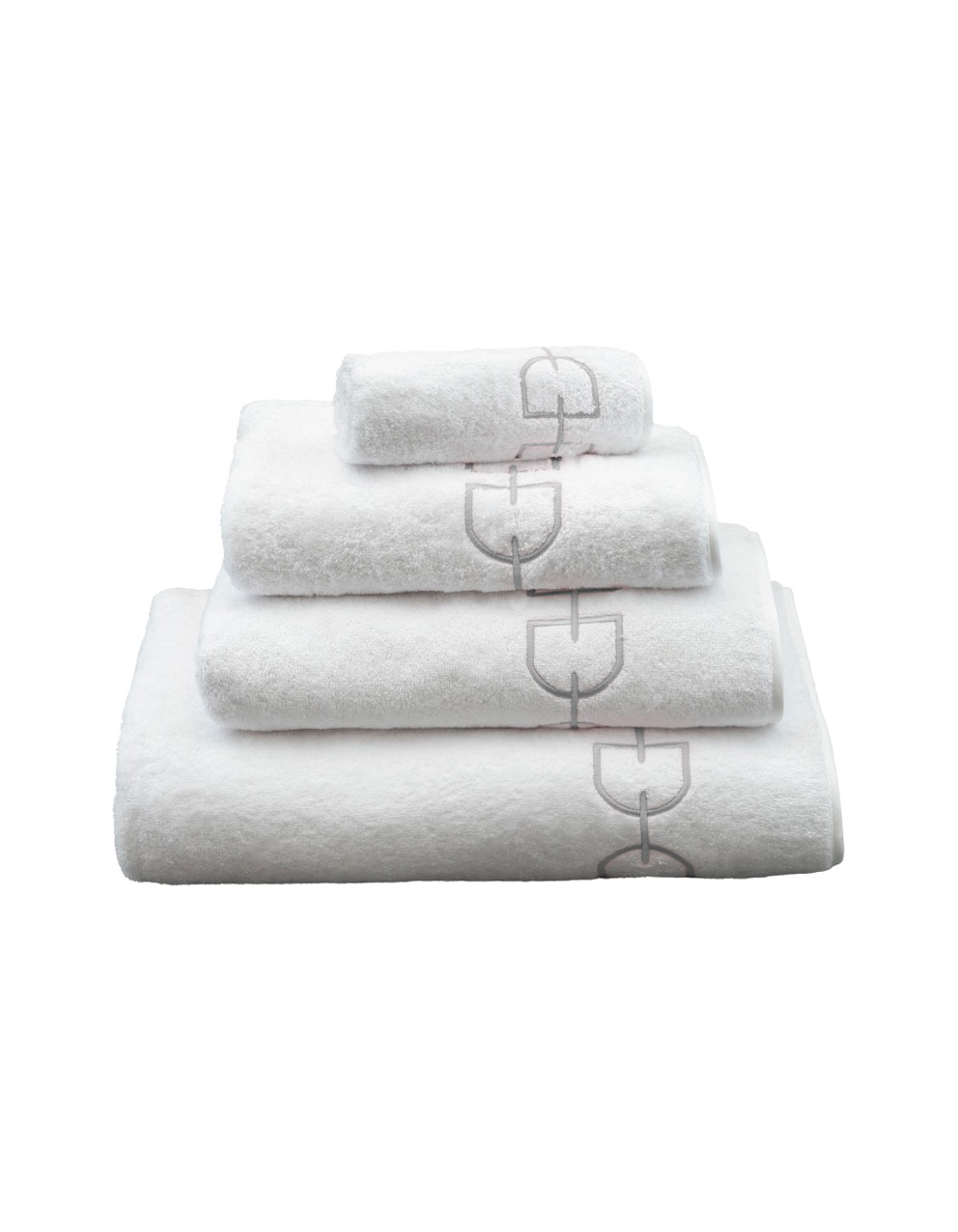 AMZADA - BATH LINEN SET  - Grey