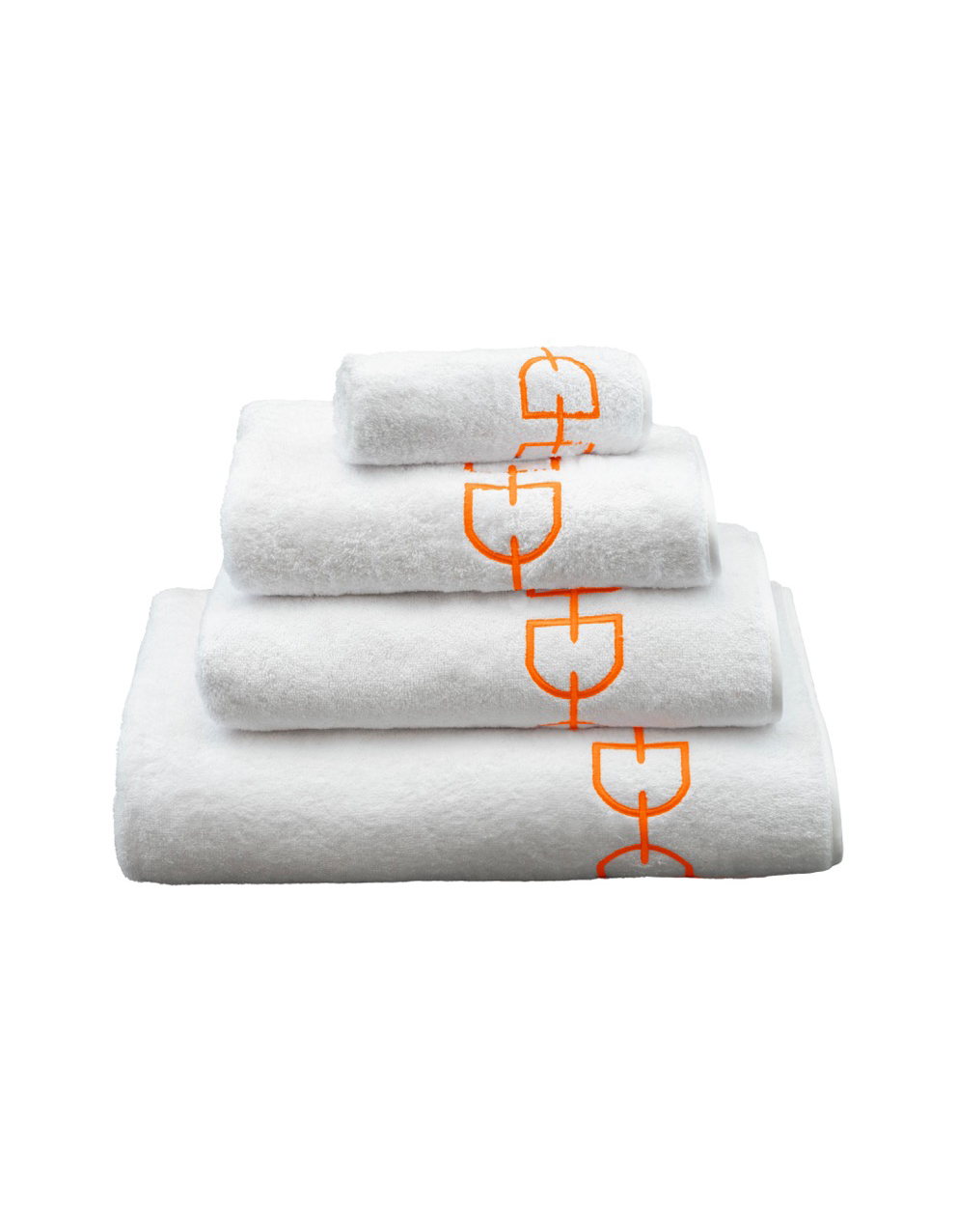 AMZADA - BATH LINEN SET - Orange