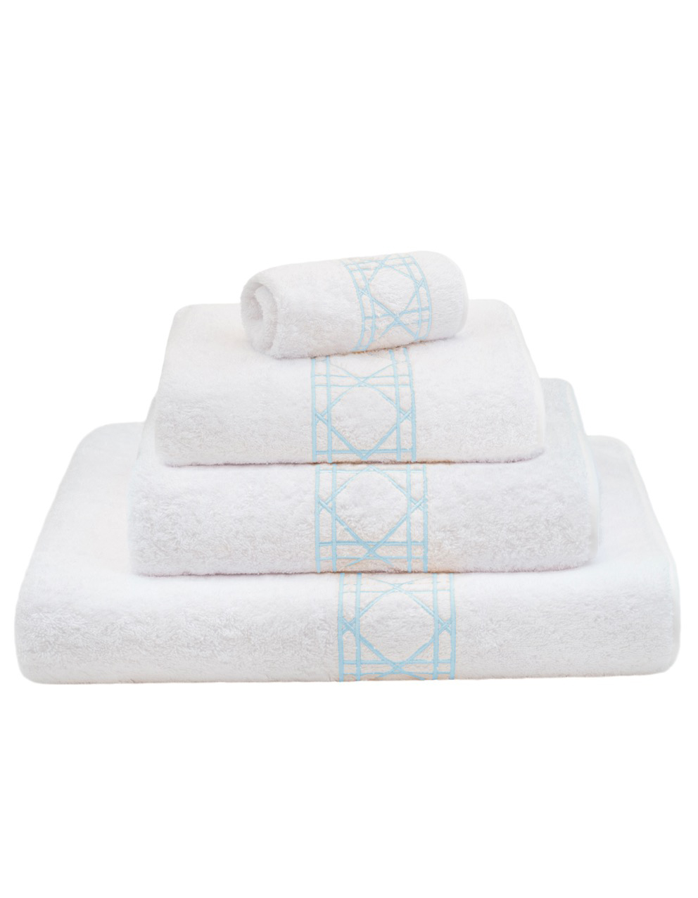 CAIRO - BATH LINEN SET - Sky blue