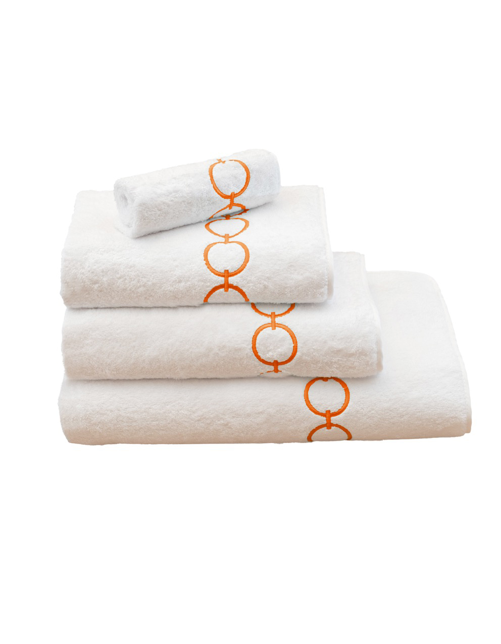 CERCLES - BATH LINEN SET - Orange