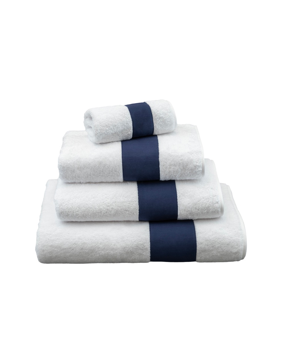 BANDES - BATH LINEN SET - Navy blue