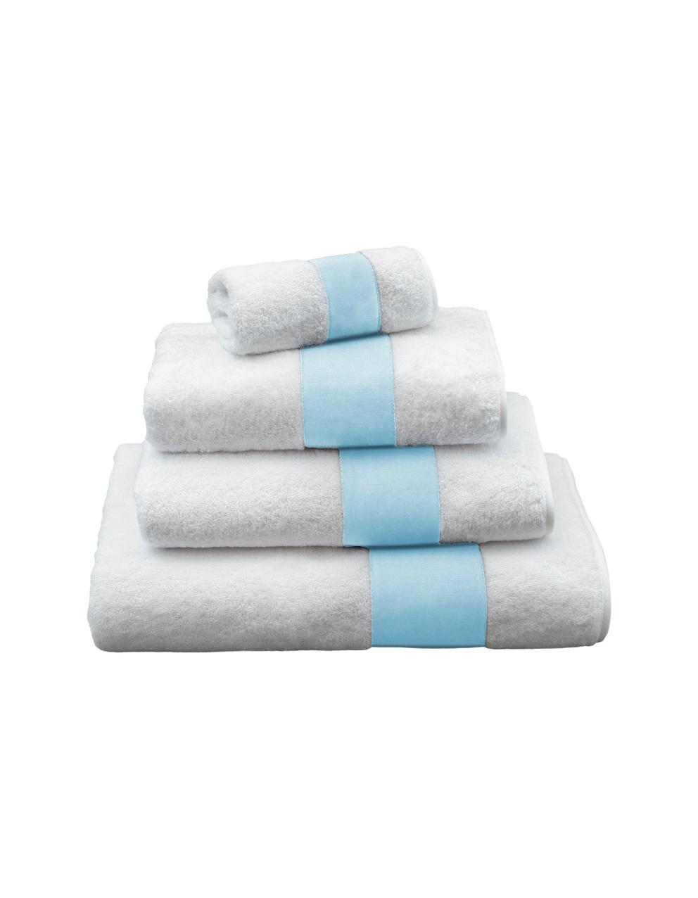 BANDES - BATH LINEN SET - Sky blue