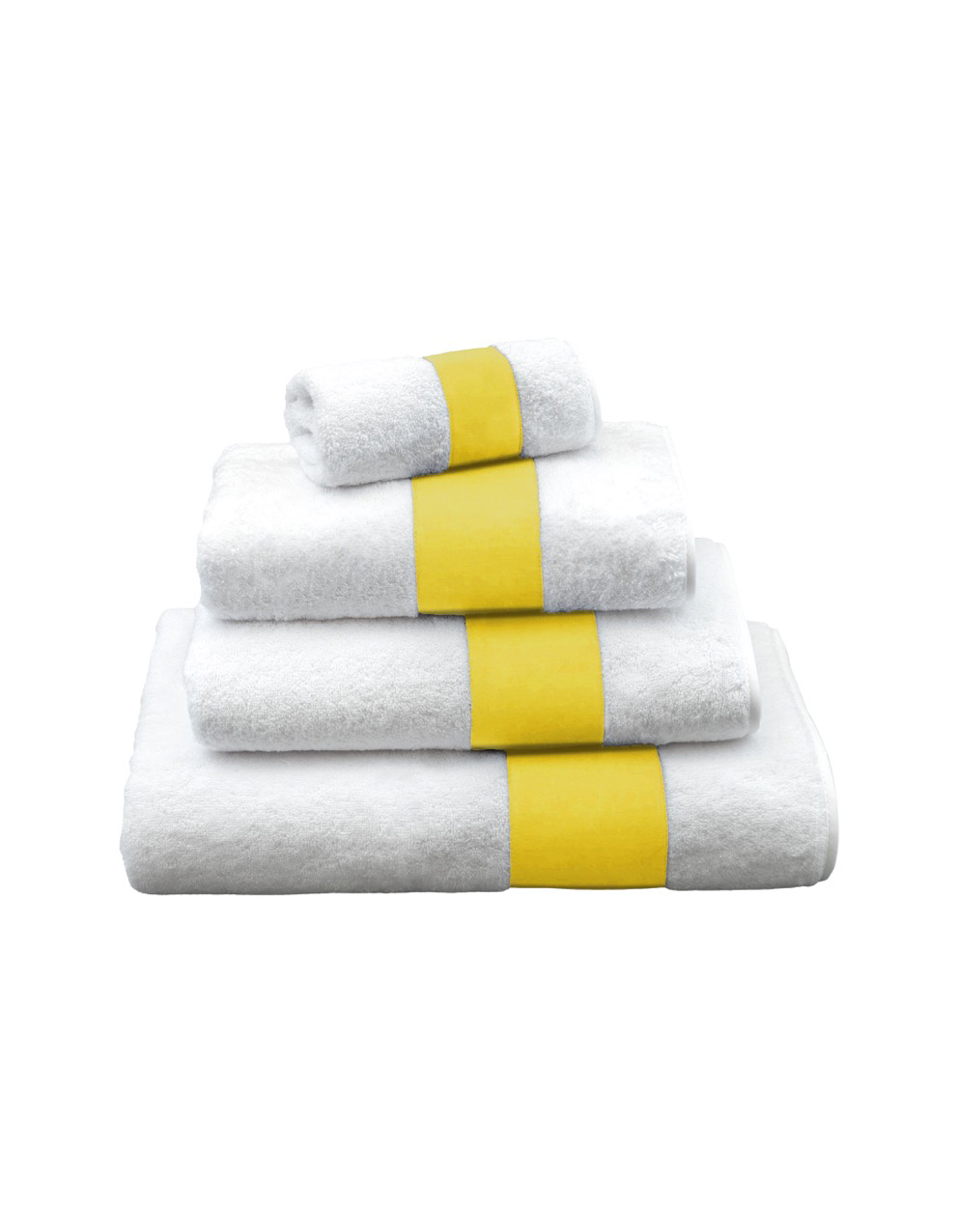 BANDES - BATH LINEN SET - Yellow