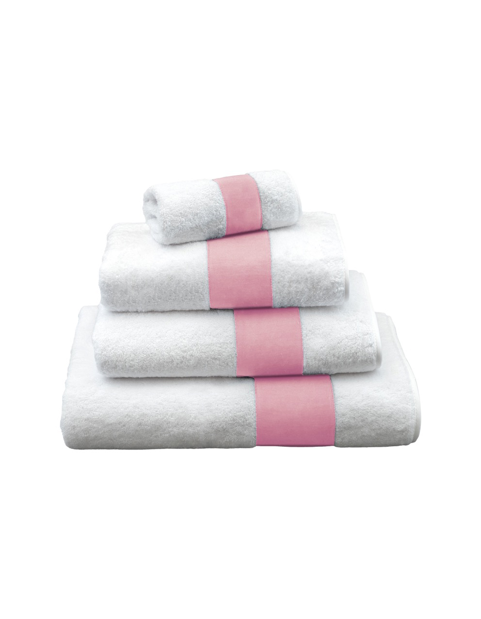 BANDES - BATH LINEN SET - Pink