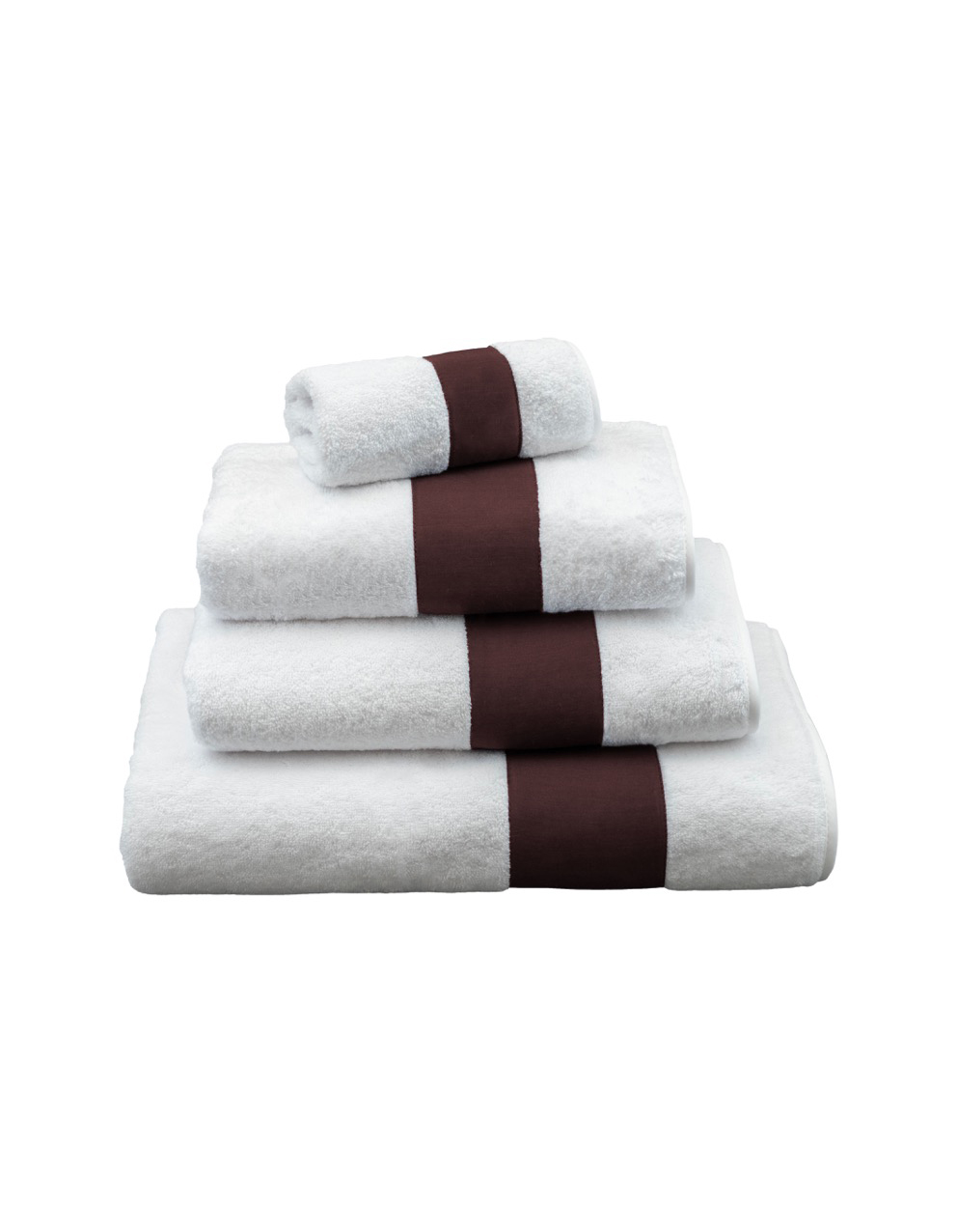 BANDES - BATH LINEN SET - Brown