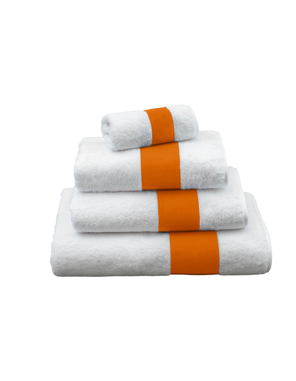 BANDES - BATH LINEN SET - Orange