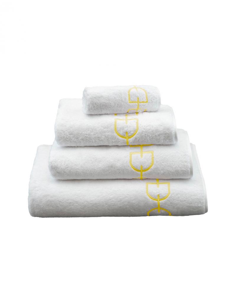 AMZADA - BATH LINEN SET  - Yellow