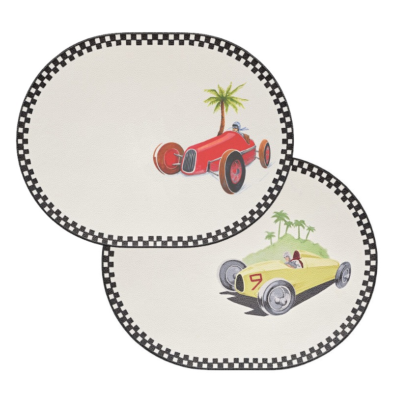 Placemat Vintage Monaco Grand Prix Reversible